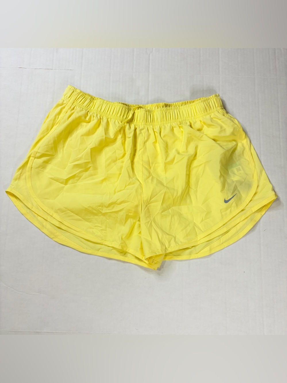 Nike Women’s Bright Yellow Athletic Running Shorts